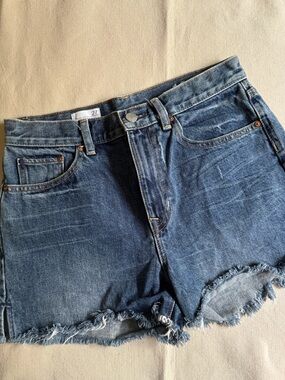 Blue Denim Shorts